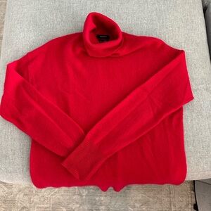 Red Cashmere Turtleneck